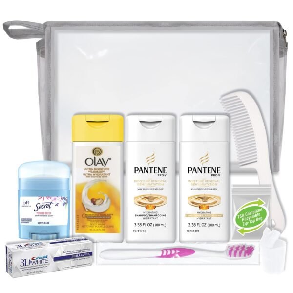 10-Piece Women's Deluxe Travel Kit