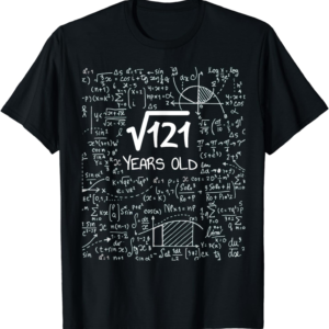 11th Birthday Square Root T-Shirt