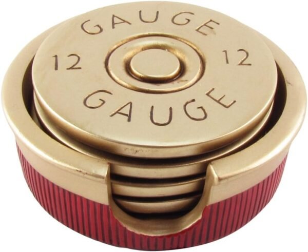 12 Gauge Shotgun Coaster Set