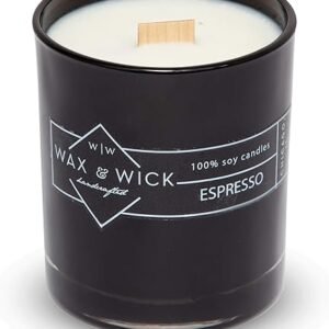 12oz. Soy Wax Candle – Black Espresso Scent