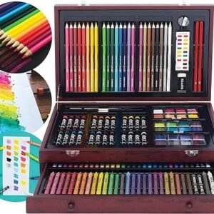 142 Pc Art Set with Carrying Case