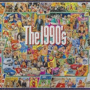 1990s Jigsaw Puzzle – 1000 Pieces