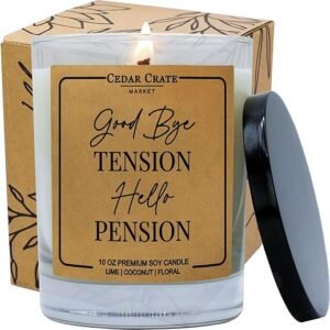 2023 Retirement Candle | Funny Farewell Gifts