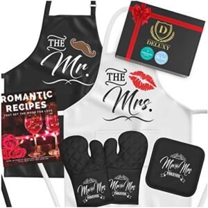 2023 Wedding Aprons for Couple