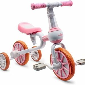 3-in-1 Kids Tricycles with Detachable Pedal