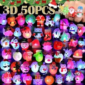 3D Nucifer LED Christmas Light Up Rings