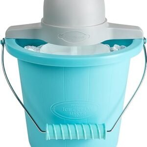 4-Quart Electric Ice Cream Maker with Handle
