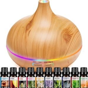 550ml Aroma Diffuser with Essential Oils
