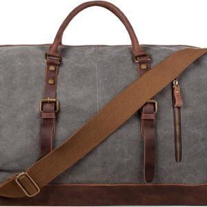 60L Canvas Duffle Bag for Travel