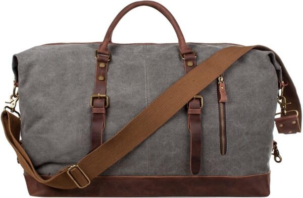 60L Canvas Duffle Bag for Travel