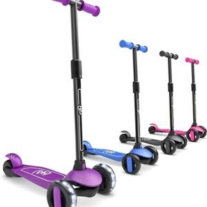 6KU Kids Scooter with Flash Wheels