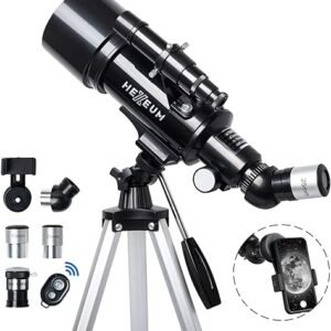 70mm Aperture Portable Telescope for Kids & Adults