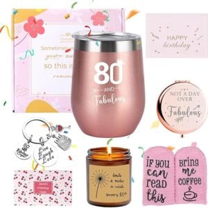 80th Birthday Women’s Gift Set