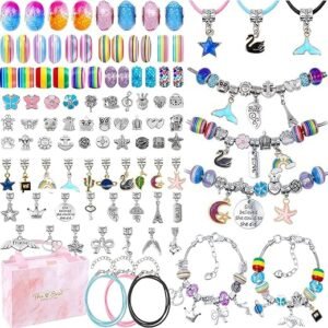 93PCS Charm Bracelet Making Kit