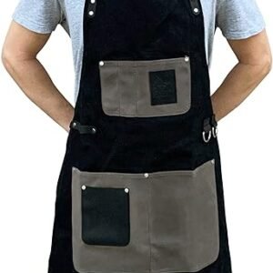 Adjustable Waxed Canvas BBQ Butler Apron