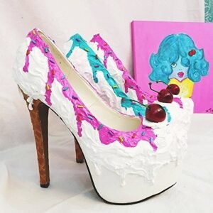 Adorable Sundae Stiletto Party Shoes