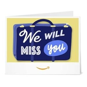 Amazon Farewell Print-at-Home Gift Card