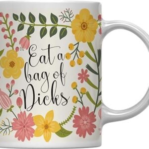 Andaz Press Floral Flowers Coffee Mug Gift