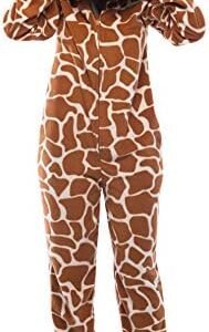 Animal Print Adult Onesie Pajamas