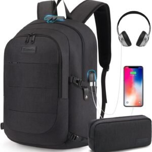 Anti-Theft Laptop Backpack with USB Charging