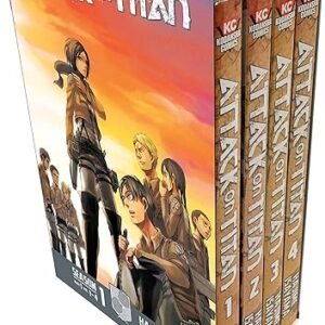 AOT Season 1 Part 1 Manga Box Set