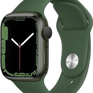 Apple Watch Series 7 with Green Clover Sport Band