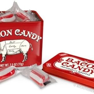 Archie McPhee Bacon Candy, 12 Pieces