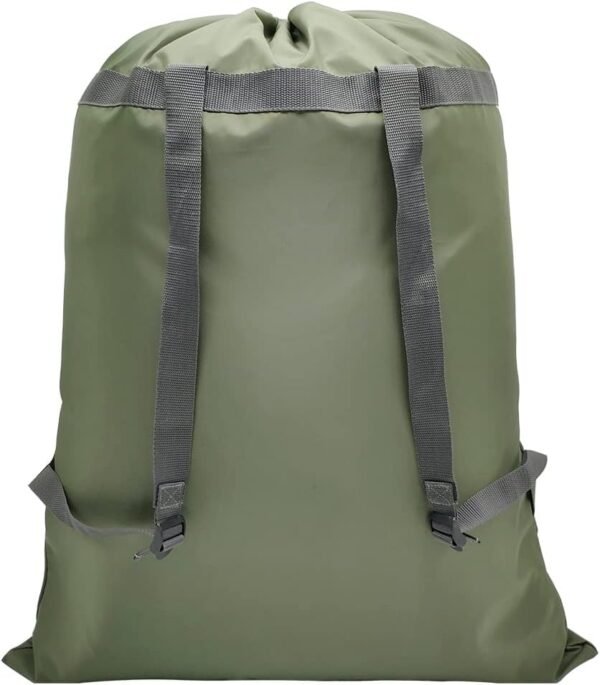 Army Green Laundry Bag Backpack