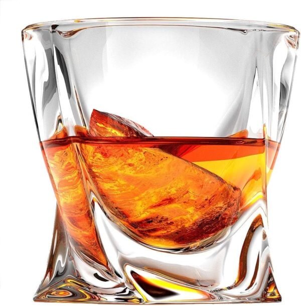 Ashcroft Twist Whiskey Glasses - Set of 2