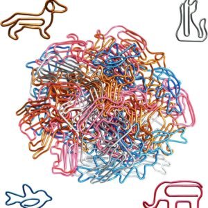 Assorted Cute Animal Paperclips – Funny Office Gifts