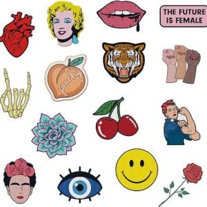 Assorted Hipster Iron On Patches