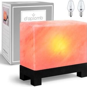 Authentic Himalayan Salt Lamp with Dimmer Cord