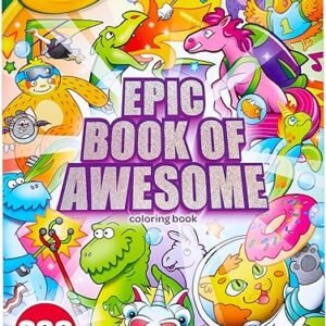 Awesome Crayola Coloring Book Set, 288 Pages