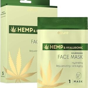 AZURE Hemp Oil Hyaluronic Acid Facial Mask