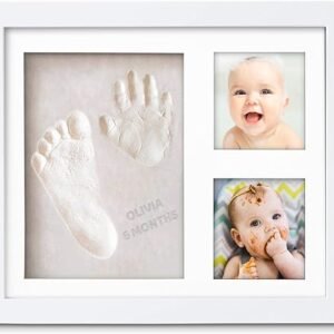 Baby Footprint Kit & Keepsake | Baby Handprint Kit