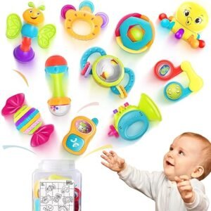 Baby Rattles Toys Set for Development