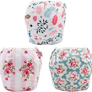 Babygoal Girl Swim Diapers - 3 Pack