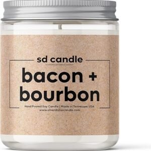 Bacon Bourbon Candle – Anniversary Gifts for Men