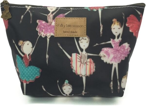 Ballet Girl Makeup Tote Bag (14 Patterns)