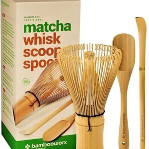 BambooWorx Matcha Whisk Set – Handmade