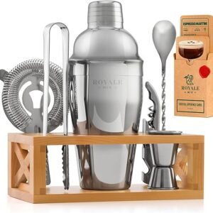 Bartender Kit with Stand & Recipes