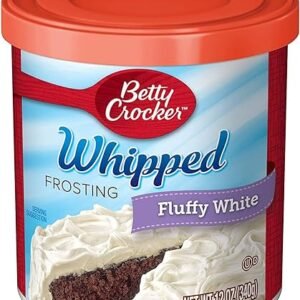 Betty Crocker Whipped Frosting, Fluffy White (Pack of 3)