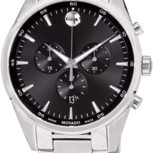 Black Dial Movado Quartz Men's Watch