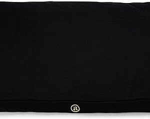 Black Organic Cotton Zabuton Meditation Mat