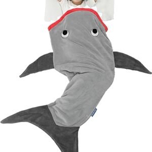 Blankie Tails – Kids’ Shark Wearable Blanket