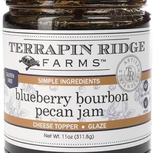 Blueberry Bourbon Pecan Jam – 11 oz