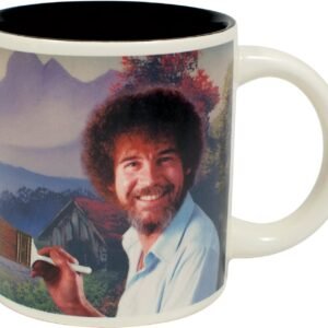 Bob Ross Heat Changing Mug – Happy Little Scene