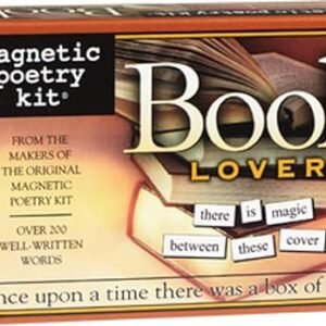 Book Lover Kit: Magnetic Poetry for Fridge