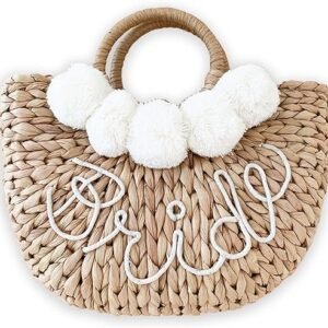 Bride Straw Purse | Honeymoon Gift