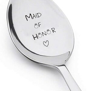 Bridesmaid Gift – Engraved Silverware Spoon